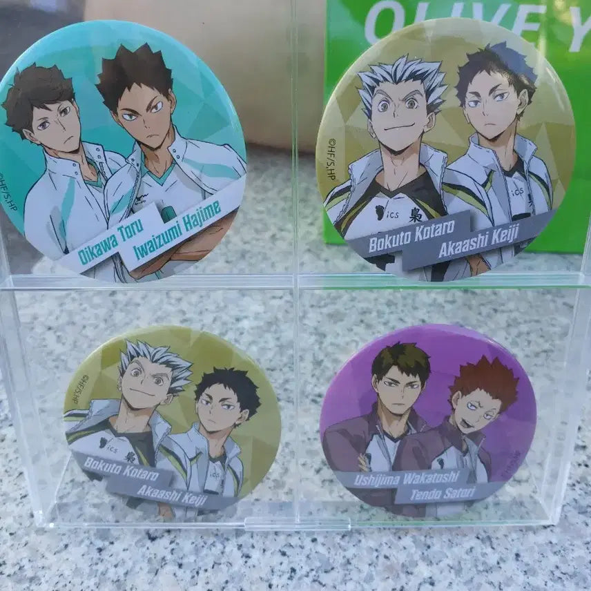 [BUNJANG] Haikyuu!! Character Mirror Set / 하이큐 캐릭터 거울세트