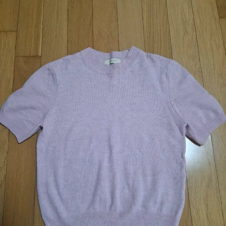 [BUNJANG] Sijou Cashmere Blend Short Sleeve Knit / 시아쥬 캐시미어블렌드 숏반팔니트