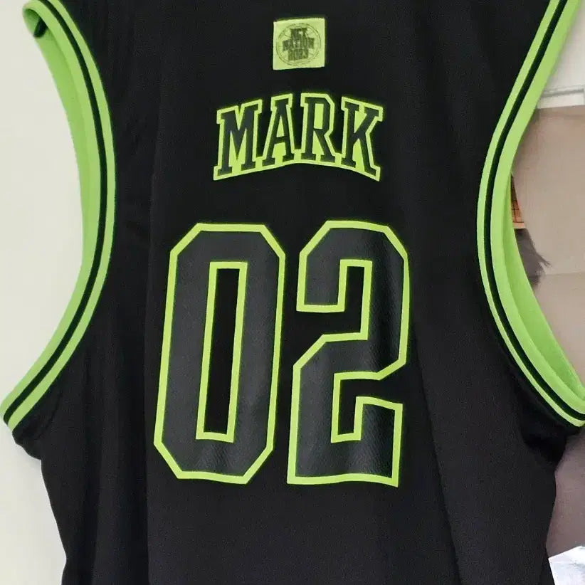 [BUNJANG] NCT Nation Mark Basketball Jersey 02 / 엔시티 네이션 마크 농구복 유니폼 02번