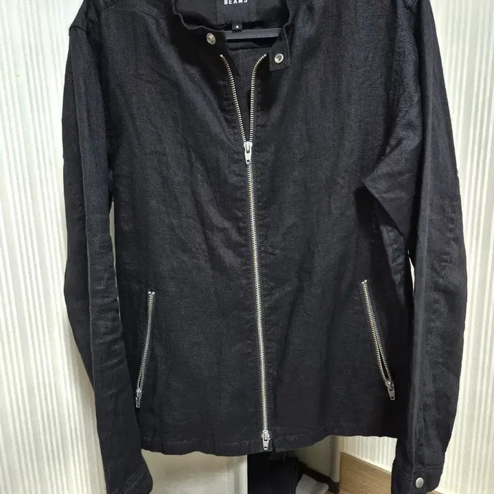 [BUNJANG] BEAMS Linen Rider Jacket / 시착만한 새것 같은 중고입니다 브랜드: BEAMS (빔즈)제품명: 린