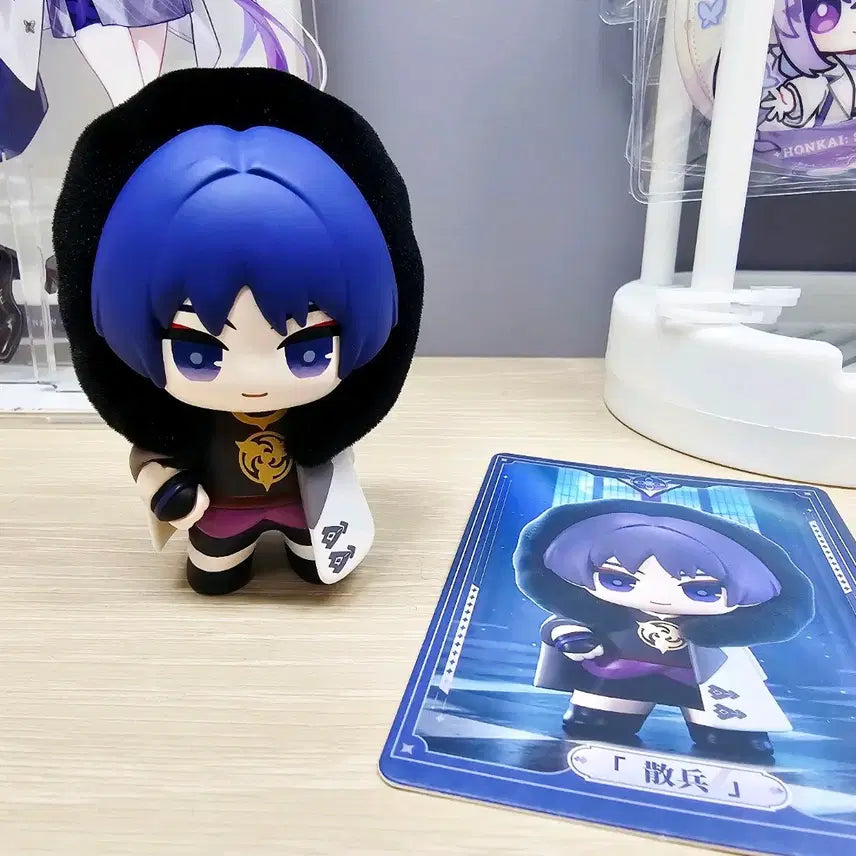 [BUNJANG] Genshin Impact Q Ver. Fatui Harbingers Figure Scaramouche Wanderer / 원신 Q버전 미니 우인단 피규어 스카라무슈 방랑자
