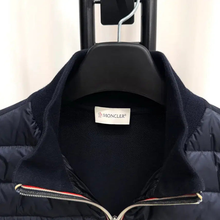 [BUNJANG] Moncler Knit Padded Jacket Navy / [M] 몽클레어 니트패딩 네이비