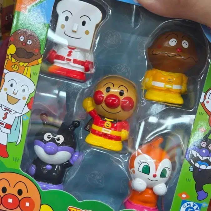 [BUNJANG] Anpanman Finger Puppet Hero Set / 호빵맨 손가락인형 히어로 세트 판매합니다!!