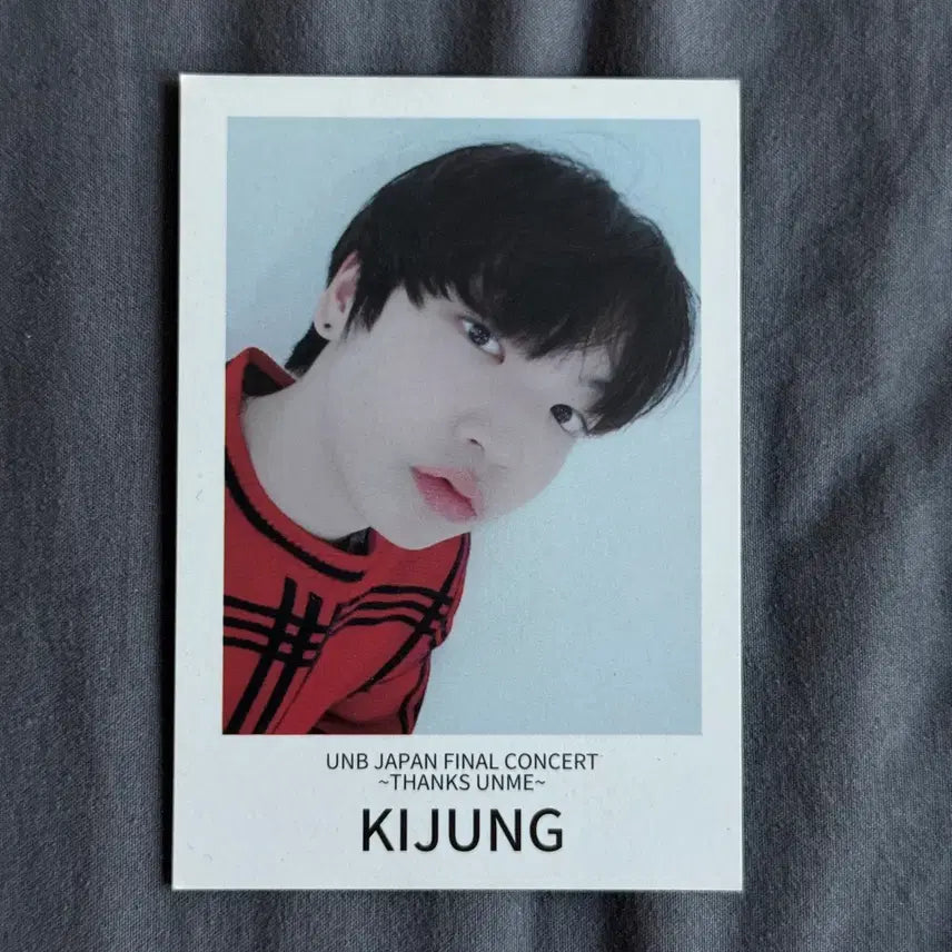 [BUNJANG] UNB Kichun Japanese Goods Photocard / 유앤비 기중 일본 굿즈 포카