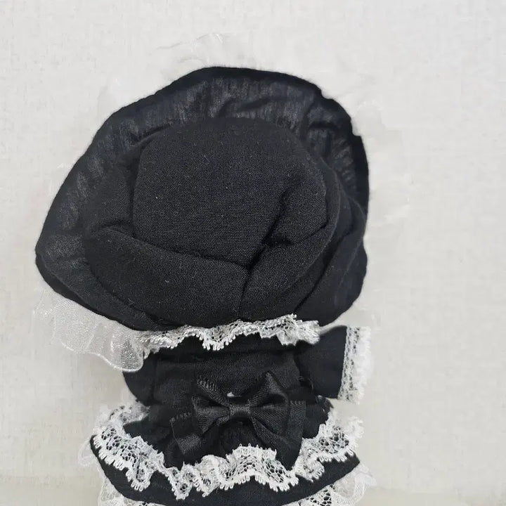 [BUNJANG] Hello Kitty Frill Lolita Lace Maid Keychain / 키티 프릴 로리타 레이스 메이드 마코 키링