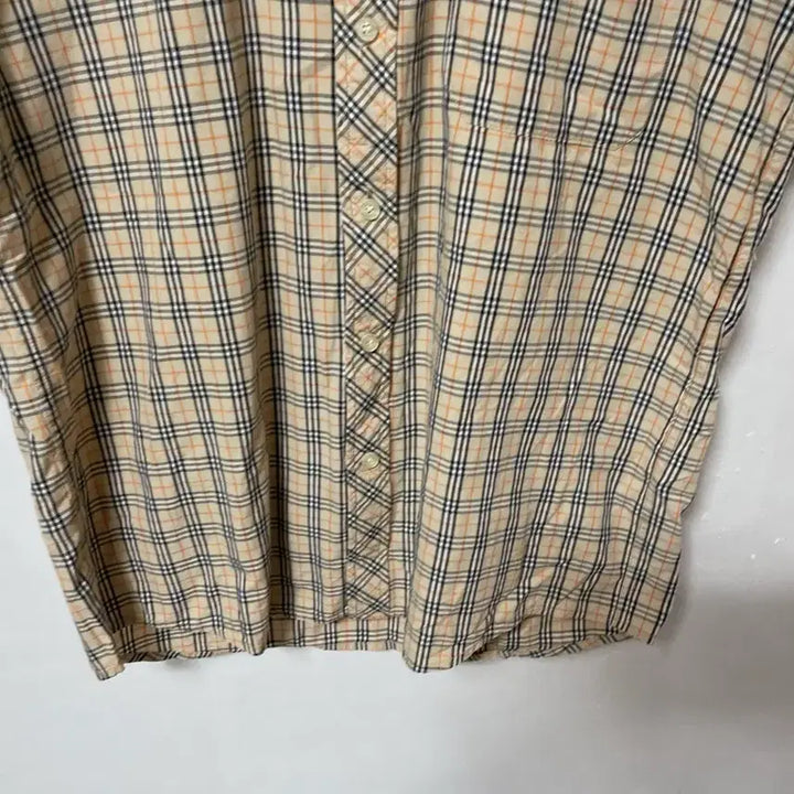 [BUNJANG] Burberry Old School Loose Fit Short Sleeve Shirt / 95-100 Burberry 버버리 올드스쿨 루즈핏 반팔 셔츠 남방 정품