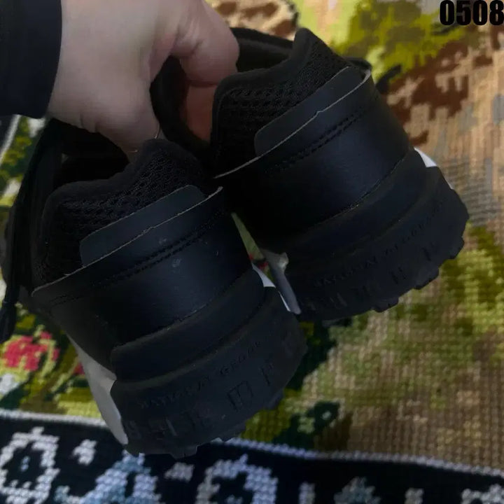 [BUNJANG] National Lemouton Black Mary Jane Sneakers (240) / 네셔널 르무통 블랙 메리제인 운동화 240