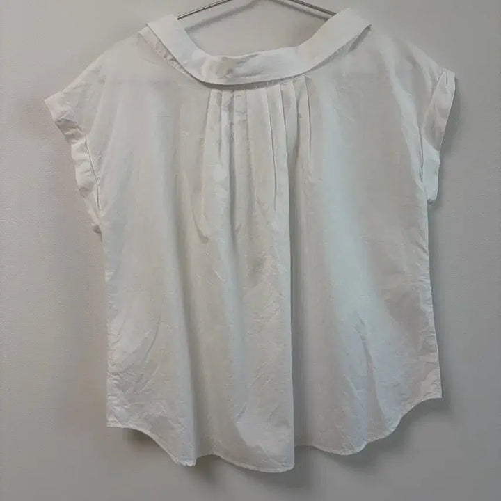 [BUNJANG] Ray Beams White Short Sleeve Blouse / Ray Beams 화이트 반팔 블라우스