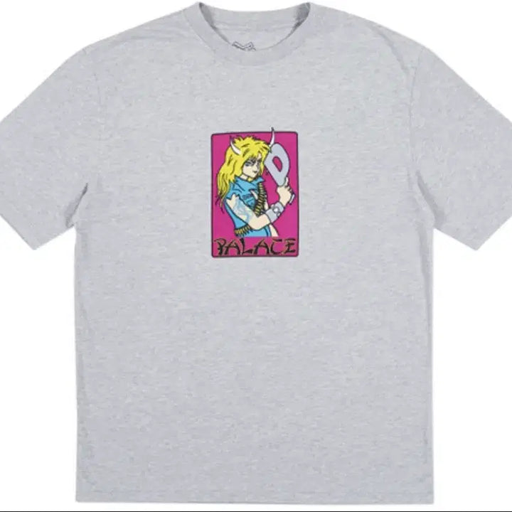 [BUNJANG] Palace Mangal T-Shirt (L, Grey) / 팔라스 망갈 티셔츠 L 그레이