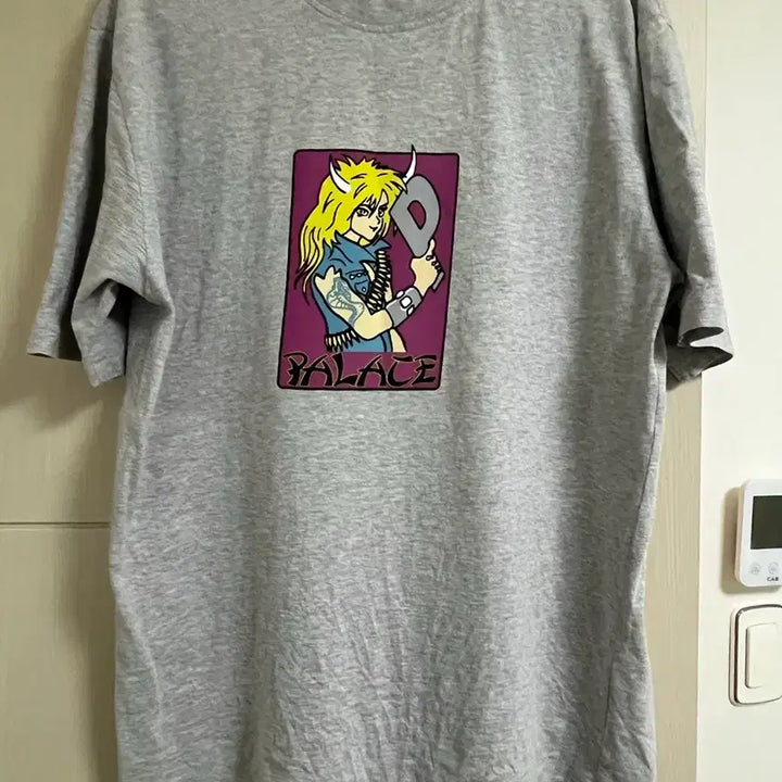 [BUNJANG] Palace Mangal T-Shirt (L, Grey) / 팔라스 망갈 티셔츠 L 그레이