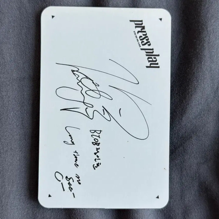 [BUNJANG] BTOB Ilhoon WOW Album Photocard / 정일훈 와우 앨포 포카 비투비 일훈