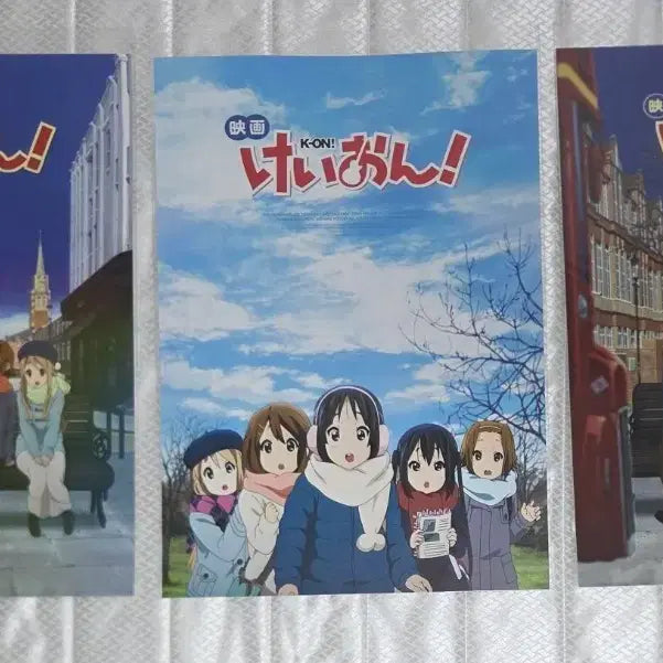 [BUNJANG] K-ON! The Movie London Poster Set (3 Types) / 케이온! 극장판 런던 포스터 3종 일괄