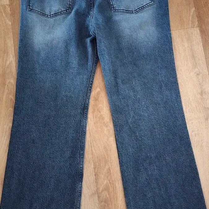 [BUNJANG] Bellier Cotton Straight Fit Washed Denim Pants / 벨리에 코튼 스트레이트핏 데님 31