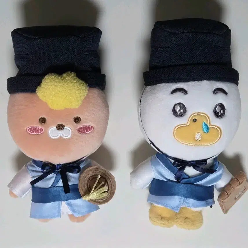 [BUNJANG] Kakao Friends Hanok Edition Ryan &amp; Tube Doll Bundle Set / 카카오프렌즈 한옥 라이언 튜브 라이언인형 //일괄