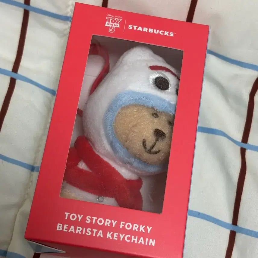 [BUNJANG] Starbucks Toy Story Forky Bearista Keychain / 스타벅스 토이스토리 포키 베어리스타 키링 포키