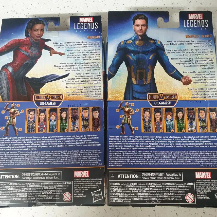[BUNJANG] Marvel Eternals Makkari / Ikaris Figure (Legends Series) / 새제품 마블 이터널스 마카리 / 이카리스 피규어