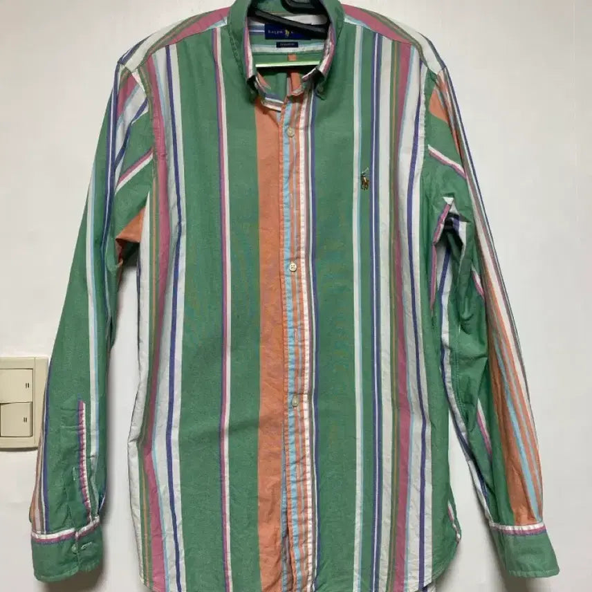 [BUNJANG] Polo Ralph Lauren Crazy Pattern Oxford Shirt Classic Fit M / [POLO] 폴로 랄프로렌 크레이지패턴 옥스포드 셔츠 클래식M