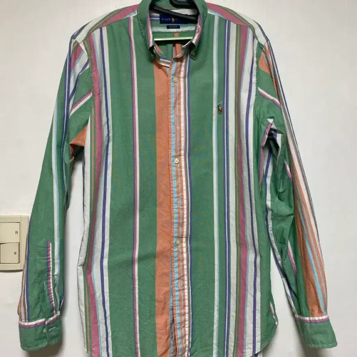 [BUNJANG] Polo Ralph Lauren Crazy Pattern Oxford Shirt Classic Fit M / [POLO] 폴로 랄프로렌 크레이지패턴 옥스포드 셔츠 클래식M