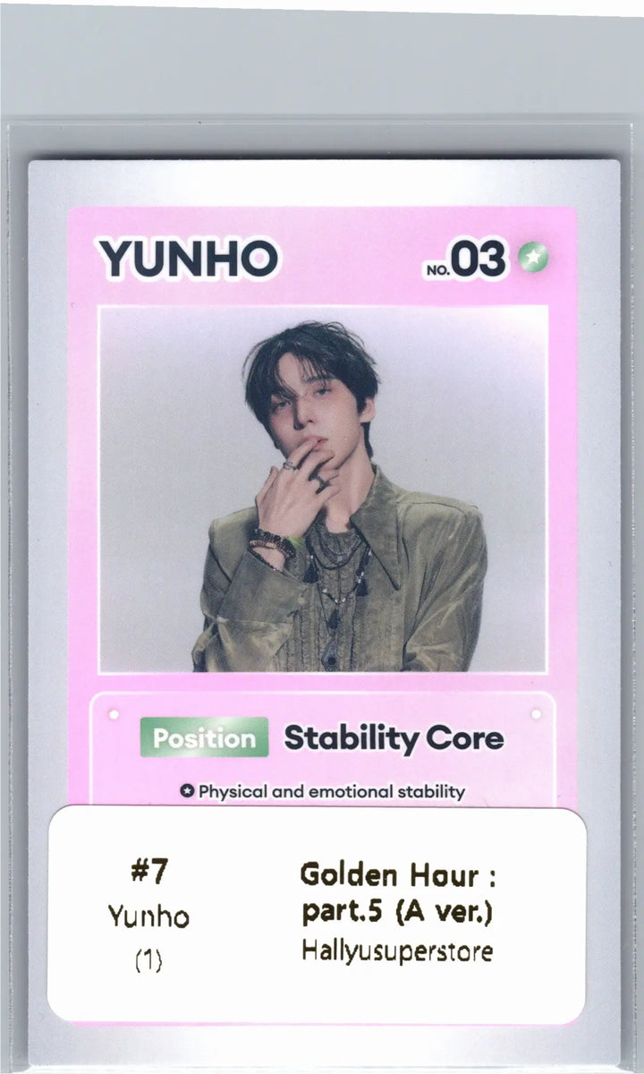 ATEEZ "GOLDEN HOUR : Part.5" - Official Photocard (A ver.) [26.06.26]