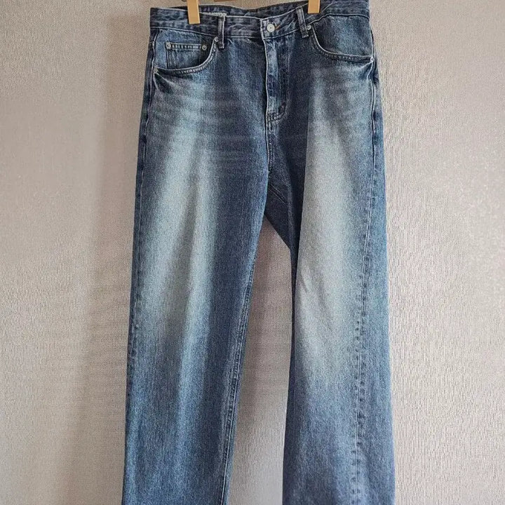 [BUNJANG] INNERROW Wide Tapered Denim Pants Size 3 / 인더로우 와이드 테이퍼드 데님 3사이즈