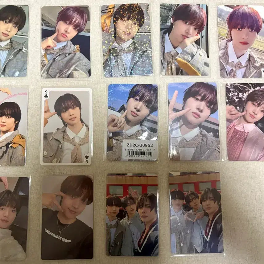 [BUNJANG]  &amp;TEAM EJ Samidare Photocard Bundle Set / 앤팀 의주 사미다레 포카 일괄 양도