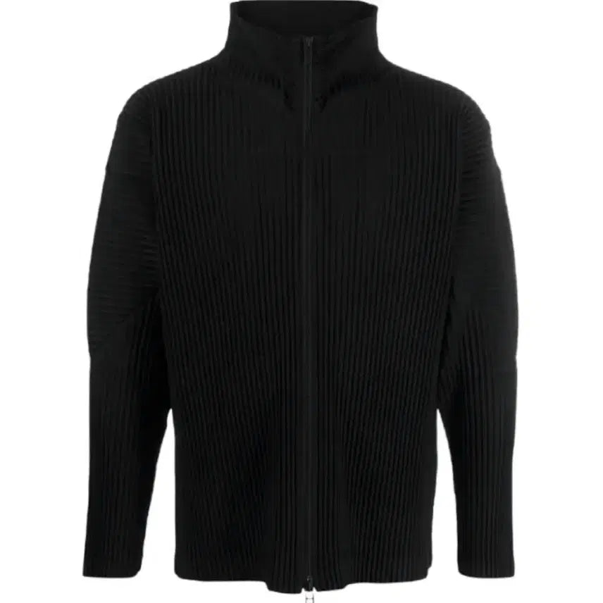 [BUNJANG] Homme Plissé Issey Miyake Zip-Up Black Size 3 / 이세이미야케 옴므플리세 집업 블랙 3size