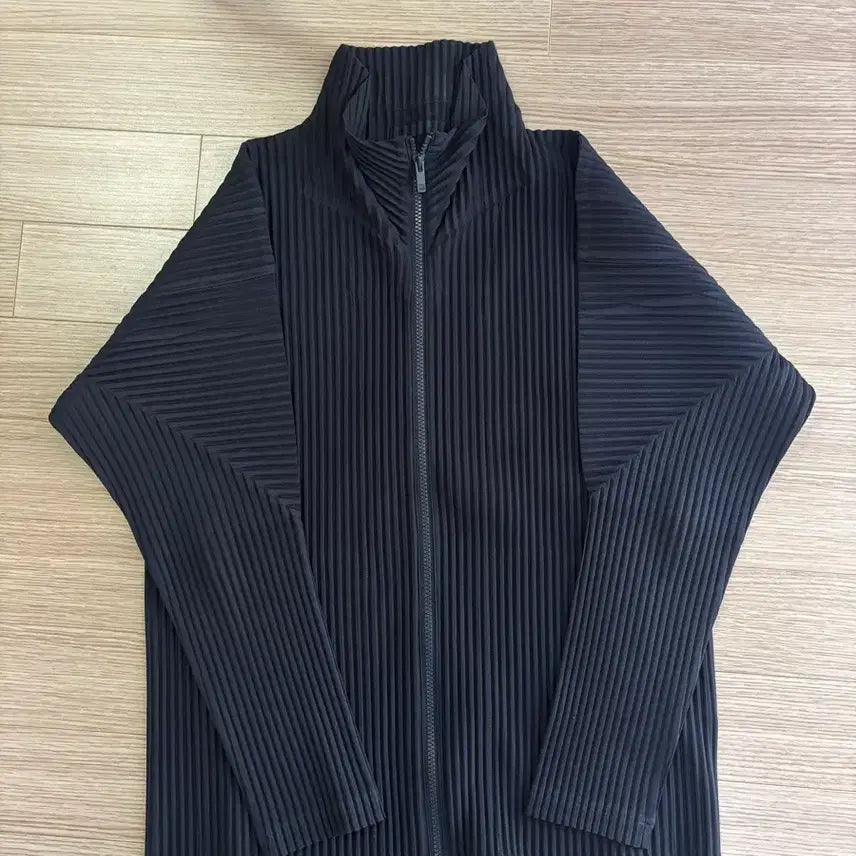 [BUNJANG] Homme Plissé Issey Miyake Zip-Up Jacket Navy Size 3 / 옴므플리세 이세이미야케 집업 네이비 3size