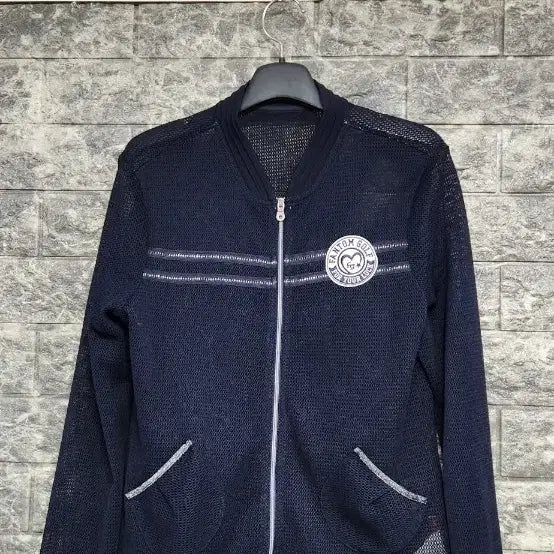 [SOLD OUT] 팬텀 골프 네이비 매쉬 망사집업95