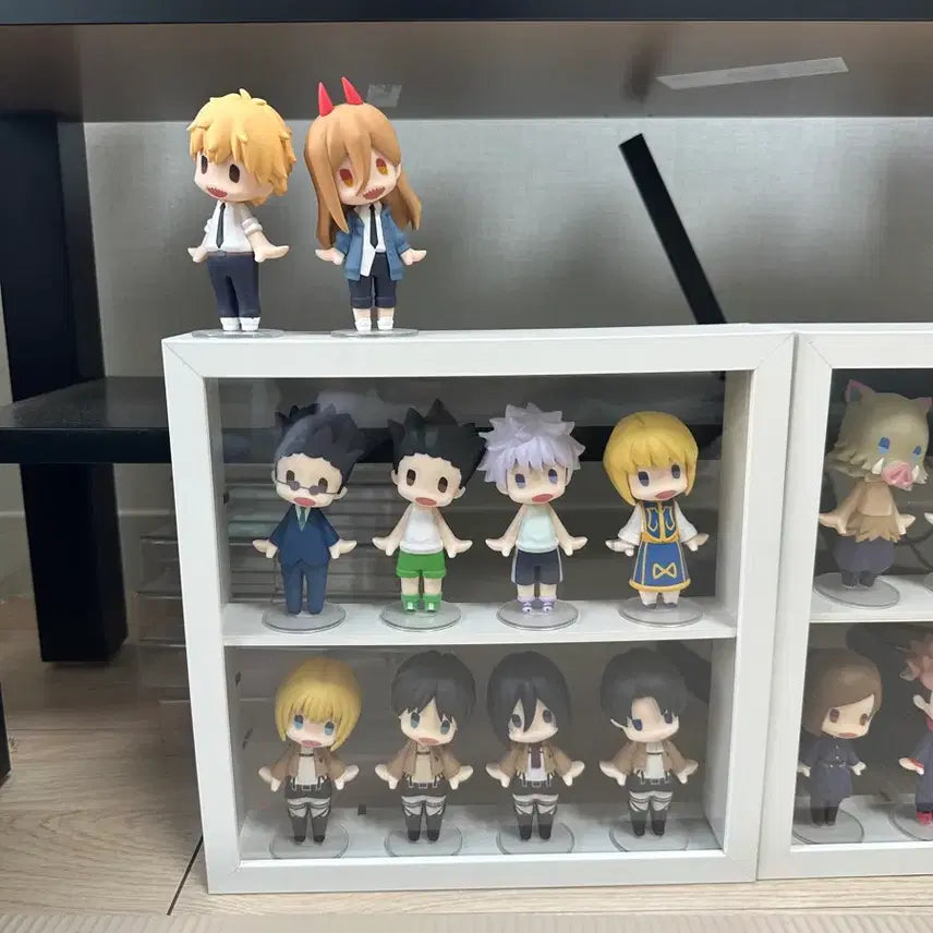 [BUNJANG] Hello Good Smile Hunter x Hunter, Attack on Titan, Chainsaw Man Figure Set / 헬로 굿스마일 헌터헌터 진격의거인 체인소맨 세트