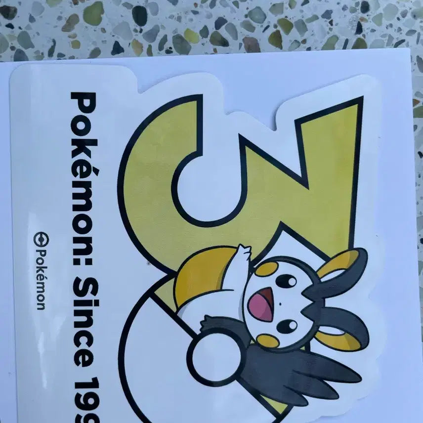 [BUNJANG] Pokemon 30th Anniversary Sticker / 포켓몬 30주년 기념 스티커 ㅡ 애몽가
