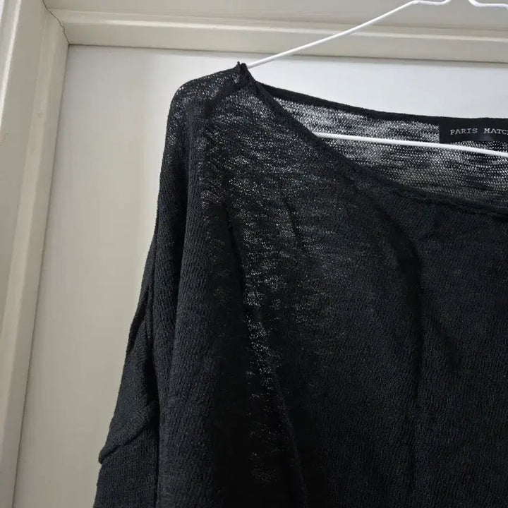 [BUNJANG] Black Knit Top / 블랙 니트