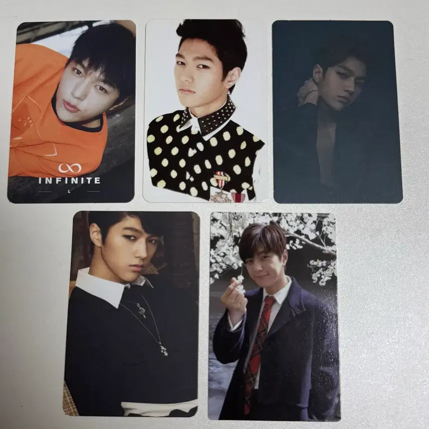 [BUNJANG] INFINITE L Kim Myung-soo Nothing Operates Photocard POB / 인피니트 엘 김명수 포카 미공포 양도 나띵오 낫띵오