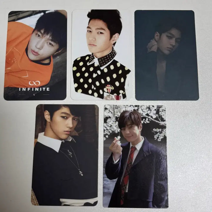 [BUNJANG] INFINITE L Kim Myung-soo Nothing Operates Photocard POB / 인피니트 엘 김명수 포카 미공포 양도 나띵오 낫띵오