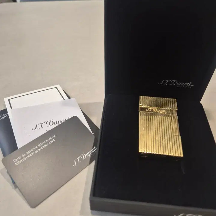 [BUNJANG] S.T. Dupont Line 2 Lighter Gold Plated / 듀퐁 라이터 라인2 금장