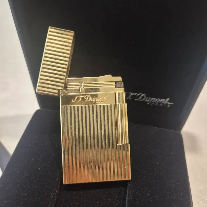 [BUNJANG] S.T. Dupont Line 2 Lighter Gold Plated / 듀퐁 라이터 라인2 금장