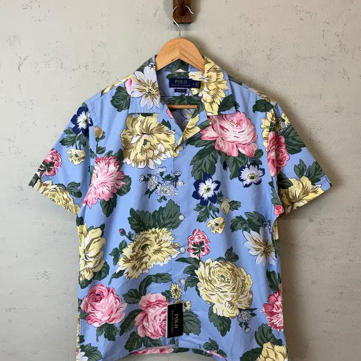 [BUNJANG] Polo Ralph Lauren Floral Oxford Shirt / [M] 폴로 랄프로렌 플로랄 옥스포드 셔츠