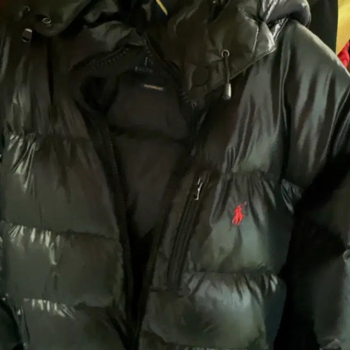 [BUNJANG] Polo Glossy Padded Jacket - Size L / 폴로 유광 패딩 L