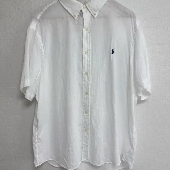 [BUNJANG] Polo Ralph Lauren Linen Shirt XL / 폴로 랄프로렌 린넨 셔츠 정품 QR가능 XL
