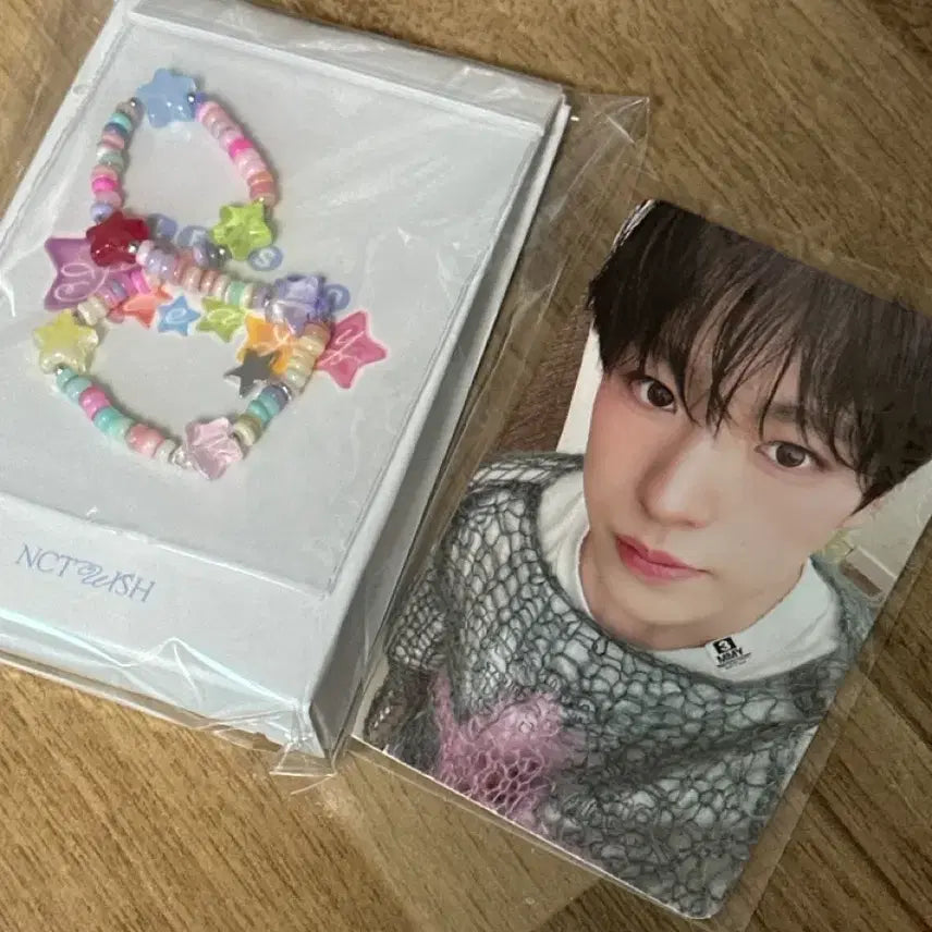 [BUNJANG] NCT WISH Yuushi Bracelet + Photocard / NCT WISH 위시 팔찌 + 포토카드 유우시