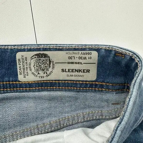 [BUNJANG] Diesel Sleenker Slim Fit Denim Pants / (새제품) 디젤 슬린커 데님 팬츠