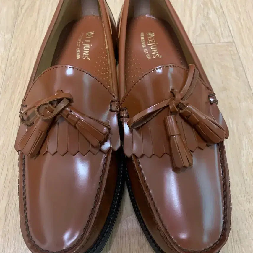 [BUNJANG] G.H. Bass Tassel Loafers Brown Leather / 새상품 G.H BASS 위준 265 ghbass