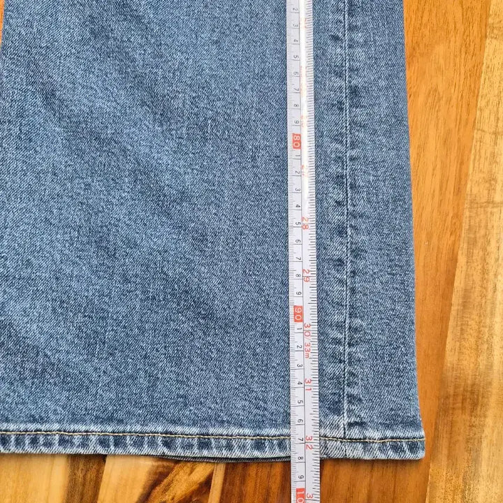 [BUNJANG] Calvin Klein Wide Denim Pants / 캘빈클라인 와이드 데님 팬츠