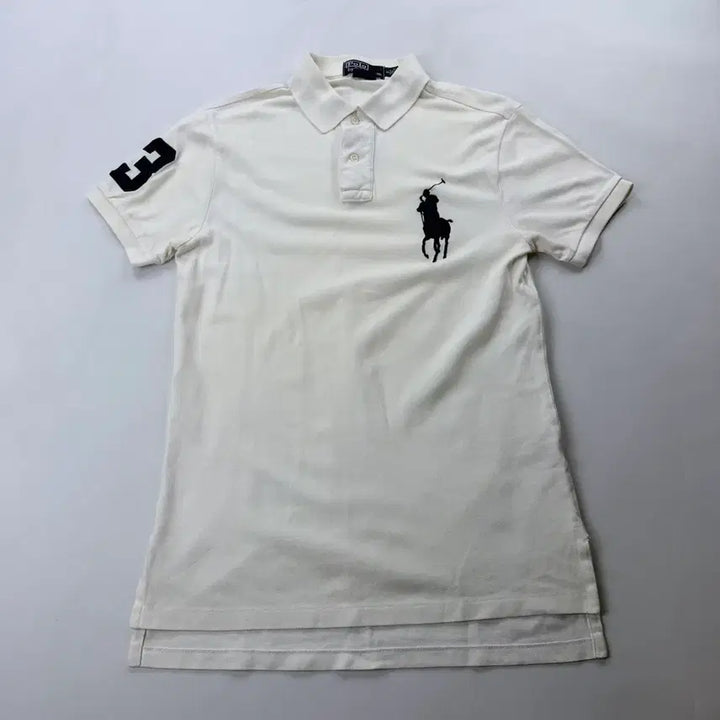 [BUNJANG] Polo Ralph Lauren Big Pony White Polo Shirt / 폴로 랄프로렌 빅포니 화이트 카라티