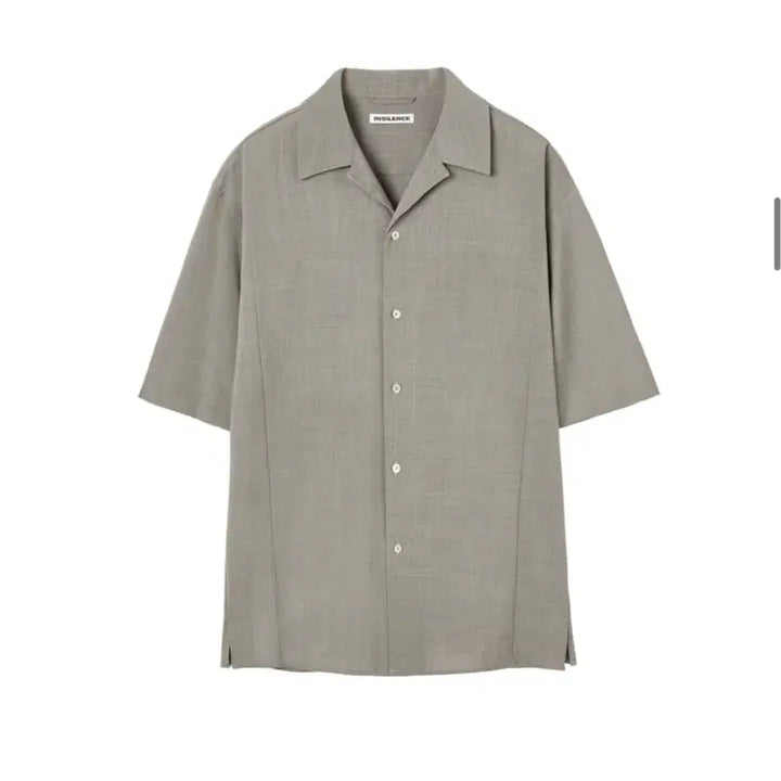 [BUNJANG] InSilence Light Wool Short Sleeve Shirt - Sand Beige (Size M) / 인사일런스 라이트 울 숏슬리브 셔츠 SAND BEIGE M사이즈
