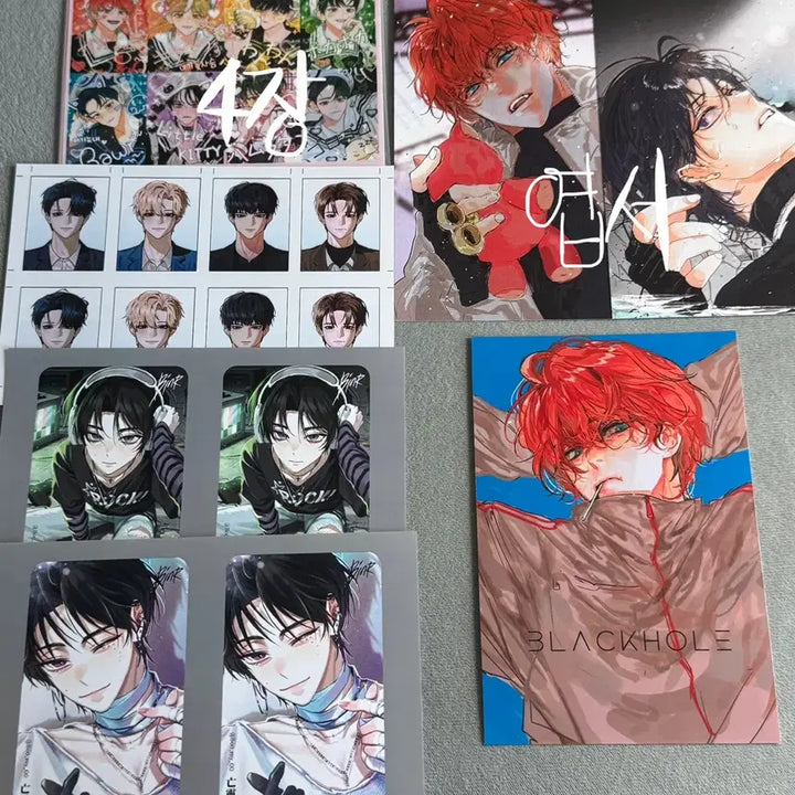 [BUNJANG] The Great Ssamje (Demutj): Cha Yujin Kim Raebin V_Tique Pre-Printing &amp; Photocards Postcards Set / 데못죽 차유진 김래빈 브이틱 프박 프리쿠라 엽서 판매 양도 합니다