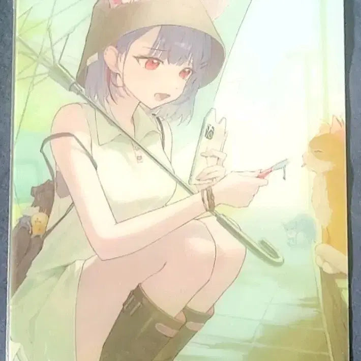 [BUNJANG] Nenekomashiro Lenticular Postcard / 스텔라이브 네네코마시로 렌티큘러 엽서