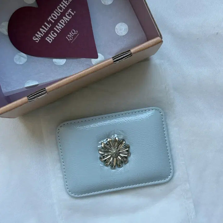 [BUNJANG] Lemaire Daisy Card Wallet Sky Blue / (새상품) 르마스크 데이지 카드지갑 스카이블루