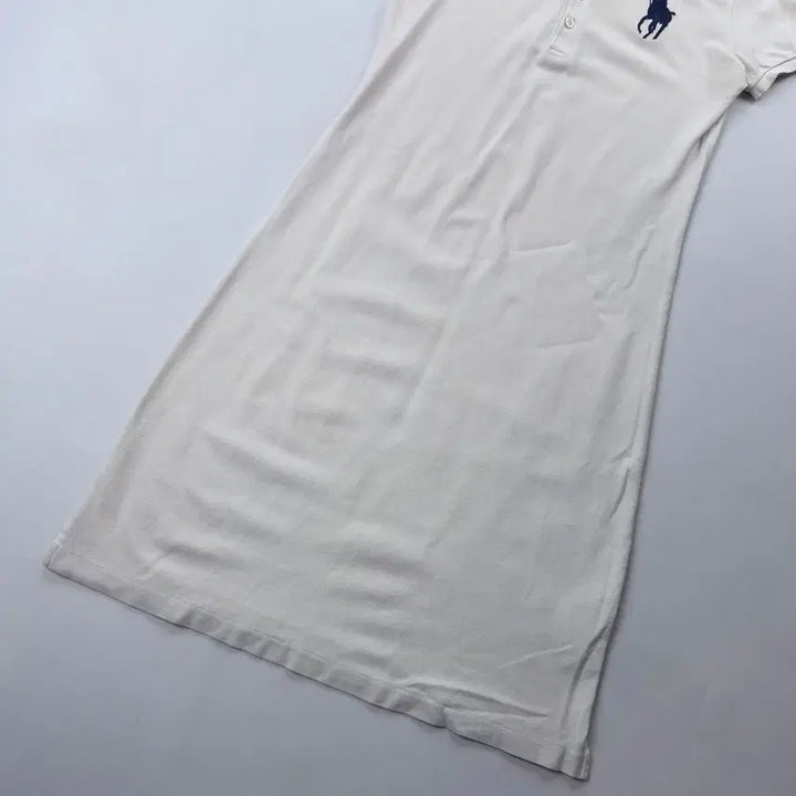 [BUNJANG] Polo Ralph Lauren Big Pony White Dress / 폴로 랄프로렌 빅포니 화이트 원피스