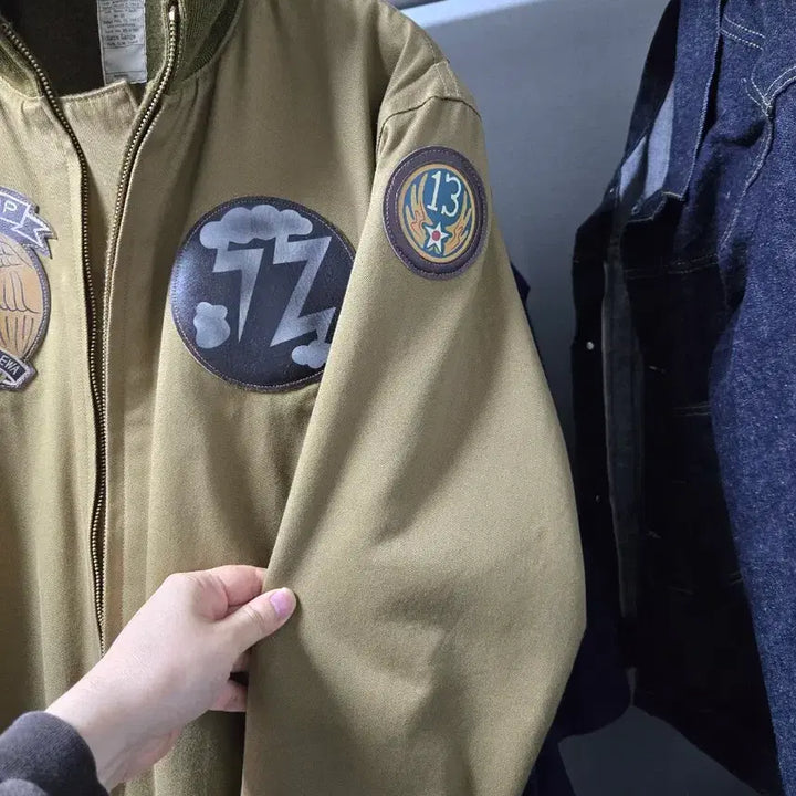 [BUNJANG] Buzz Rickson 72nd Bomb Wing Tanker Jacket XL / 버즈릭슨 탱커 자켓 XL(42) BOMBER BARONS