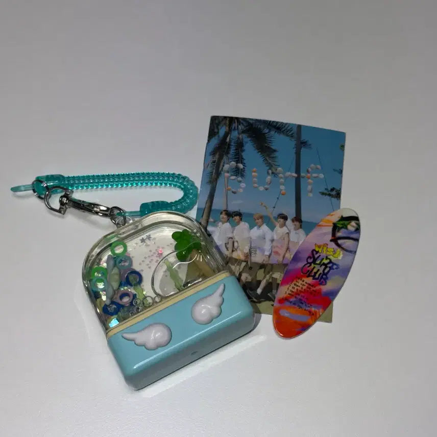 [BUNJANG] NCT Wish Unsealed Album Keychain / [개봉] 엔시티 위시 컬러 서프 앨범 키링
